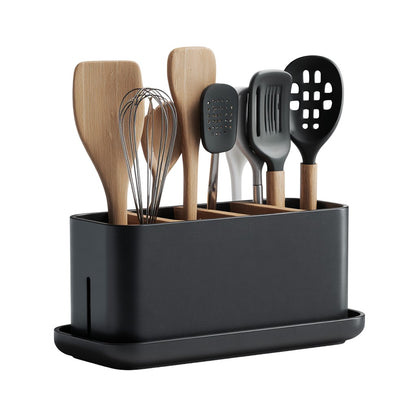 Charcoal-Guard Utensil Studio - Anti-Odor Drainage