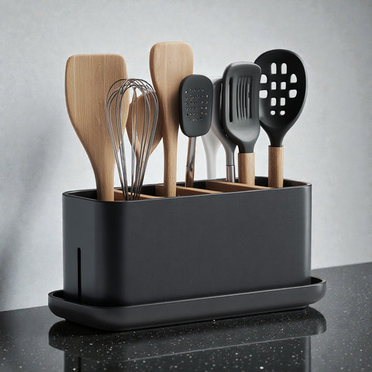 Charcoal-Guard Utensil Studio - Anti-Odor Drainage